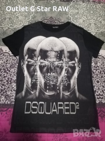 Уникална тениска Dsquared 2, снимка 1 - Тениски - 23936166