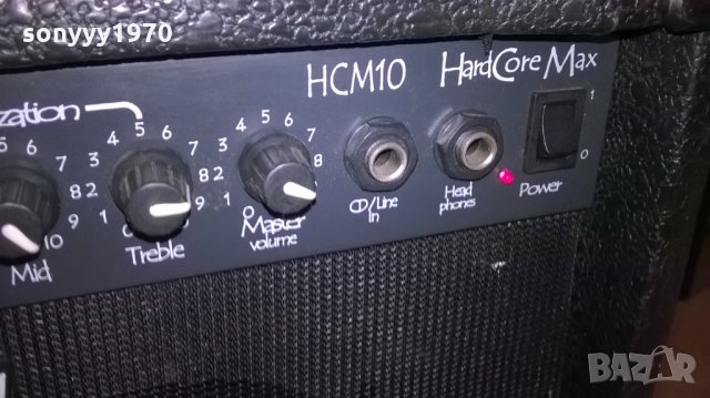 laney hcm10 guitar amplifier-30х29х18см-внос англия, снимка 8 - Ресийвъри, усилватели, смесителни пултове - 22837305