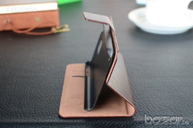 Висок клас луксозен кожен калъф флип кейс за Lenovo, Huawei, Xiaomi, снимка 3 - Калъфи, кейсове - 19461758