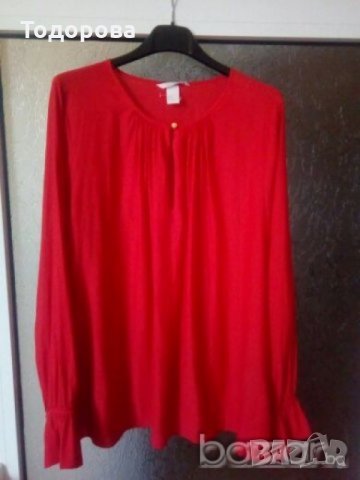 Блуза на Н&М в червено 44-46