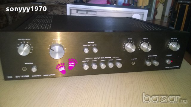 dual cv-1100 stereo amplifier-внос швеицария, снимка 16 - Ресийвъри, усилватели, смесителни пултове - 8577872