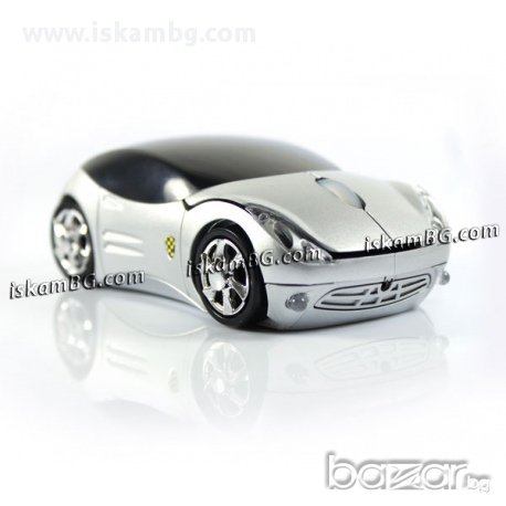 Мишка кола Ферари - Сива