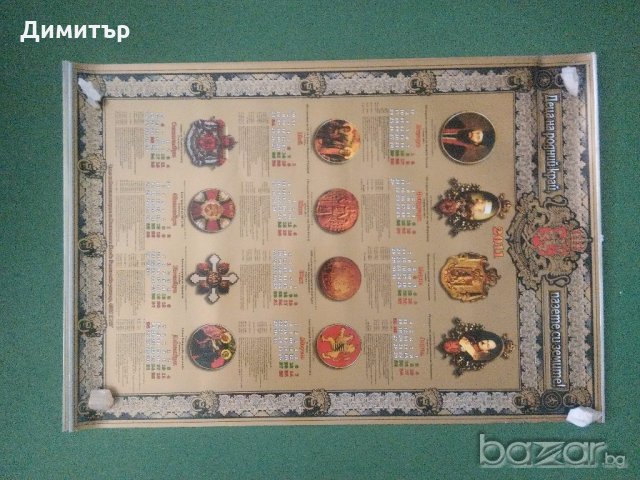 Календари за колекционери, снимка 4 - Други ценни предмети - 19045625