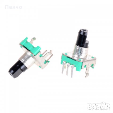  Ротационен енкодер EC12 аудио цифров потенциометър 15 мм за радио на кола музика озвучаване CD Play, снимка 8 - Аксесоари и консумативи - 21976397