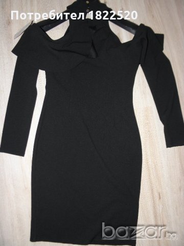 Нова черна рокля, снимка 4 - Рокли - 20549969