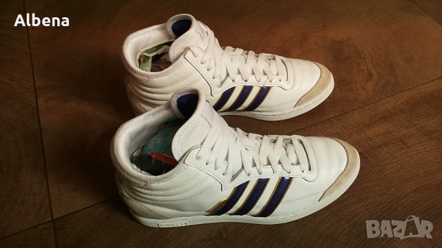 Adidas дамски естествена кожа размер EUR 38 / UK 5, снимка 2 - Дамски ботуши - 23169430