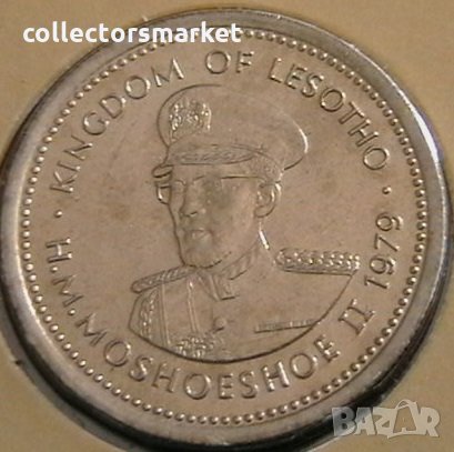 10 лисенте 1979, Лесото, снимка 2 - Нумизматика и бонистика - 22793854