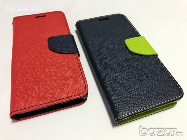 Sony Xperia XA1, Xperia L1 калъф тип тефтер със силиконово легло, снимка 11 - Калъфи, кейсове - 19050676