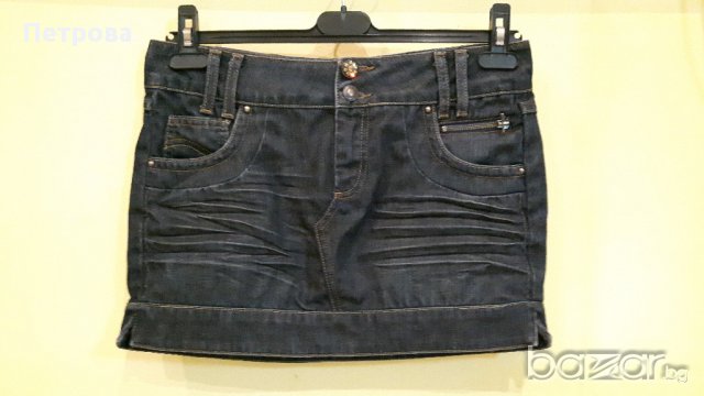 Дънкова пола М/Л р-р.