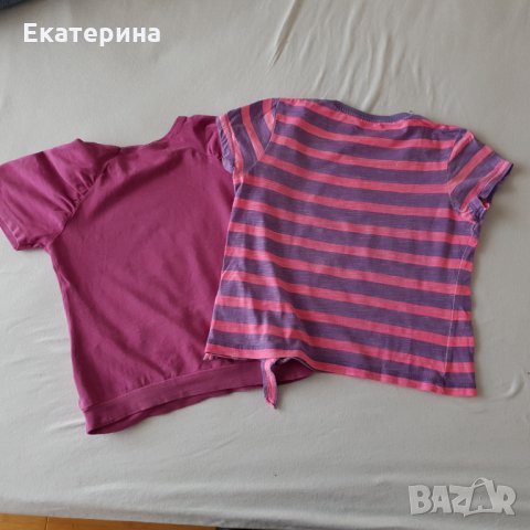 Блузки къс ръкав 7-8 г.- 6 броя, снимка 5 - Детски Блузи и туники - 24693721