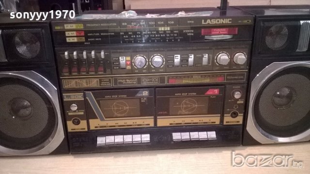 lasonic with disco light-голям двукъсетъчен-АНТИКА, снимка 8 - Ресийвъри, усилватели, смесителни пултове - 19438838