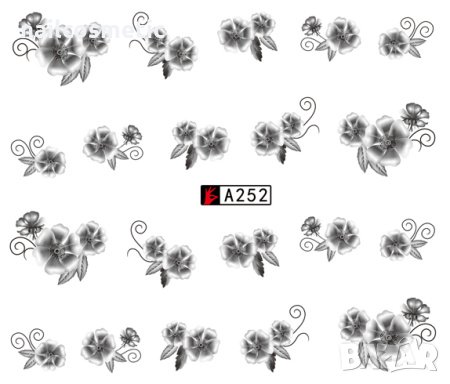 Водни стикери за маникюр, снимка 16 - Декоративна козметика - 25749870
