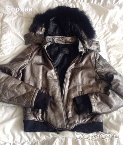 Дамско яке, естествена кожа  