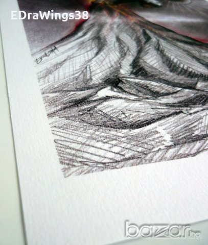 Картина / арт принт "Вулкан", снимка 6 - Картини - 19463702