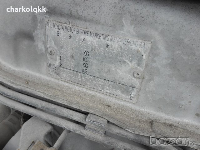 продавам тойота корола на части 1.4 16в, снимка 14 - Автомобили и джипове - 20381279