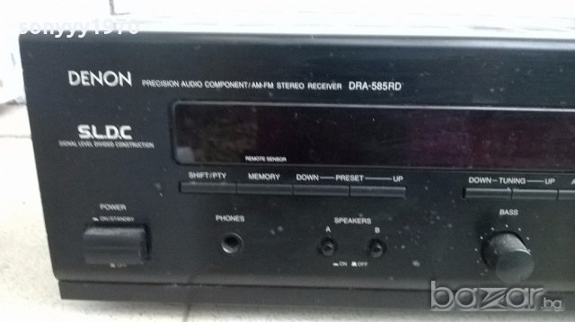 denon dra-585rd-stereo receiver-made in germany-внос швеицария, снимка 5 - Ресийвъри, усилватели, смесителни пултове - 19809712