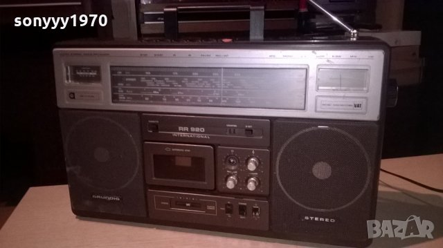 grundig typ rr920 international-made in uk-ретро машина-внос англия, снимка 5 - Ресийвъри, усилватели, смесителни пултове - 22670491