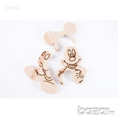 Играчка пъзел - Мики Маус, снимка 3 - Образователни игри - 12624085