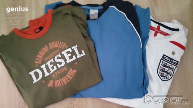 Мъжки спортни блузи с дълъг ръкав DIESEL, NIKE и UMBRO - размер XL