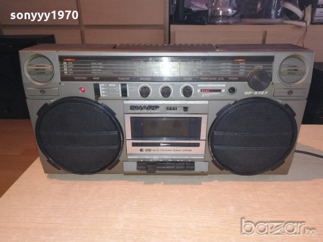 sharp gf-5757hb-apss-ретро колекция-внос швеицария, снимка 11 - Ресийвъри, усилватели, смесителни пултове - 20286832