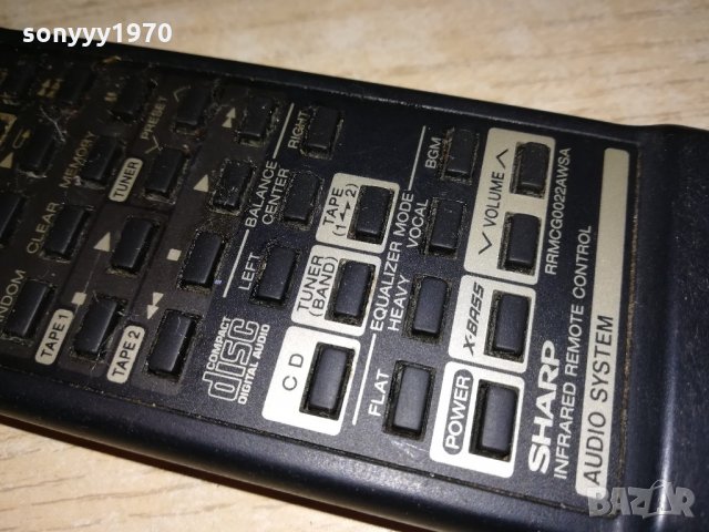 sharp-audio remote-внос швеицария, снимка 14 - Други - 21576370
