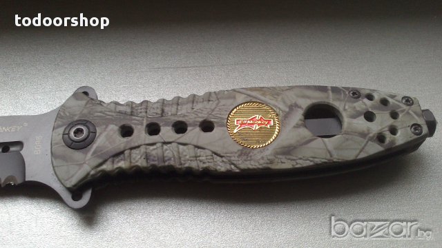 ТОП Продажба ELF MONKEY В096 Джобен сгъваем нож Tactical Knife Tool 56HRC 440C, снимка 2 - Ножове - 13607429