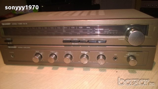 sharp sa-10hb-stereo receiver-160w-made in japan-внос швеицария, снимка 7 - Ресийвъри, усилватели, смесителни пултове - 8928301