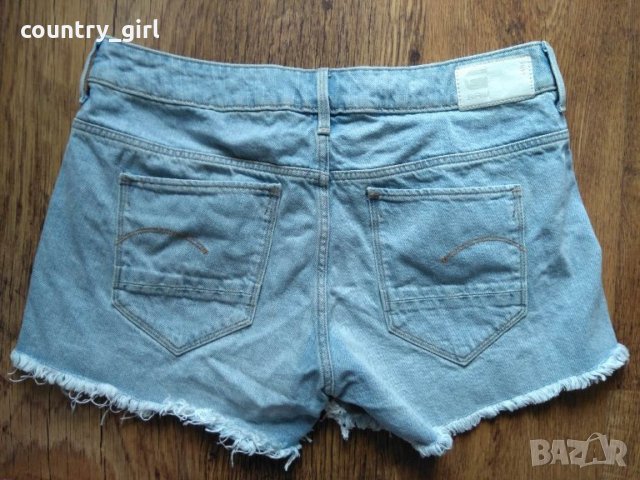g-star arc mid short wmn - страхотни дамски дънкени панталони, снимка 6 - Къси панталони и бермуди - 24977910