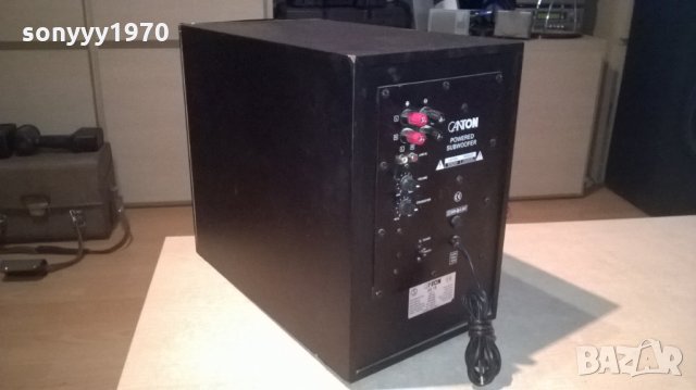 canton as-10 powered subwoofer 43х38х24см-внос швеицария, снимка 4 - Тонколони - 25467792