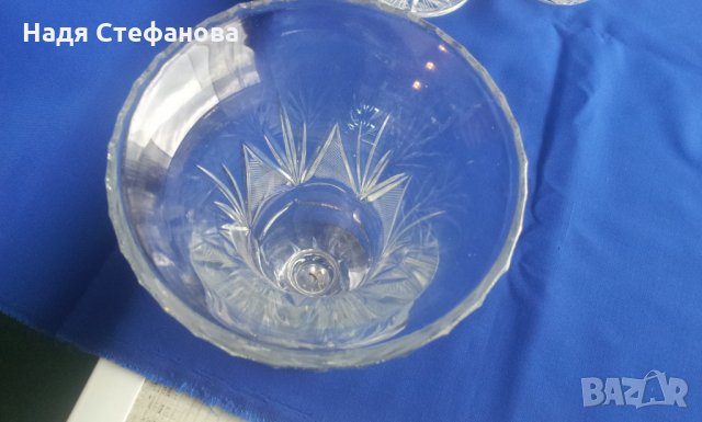 Кристална ваза, снимка 4 - Вази - 25562974