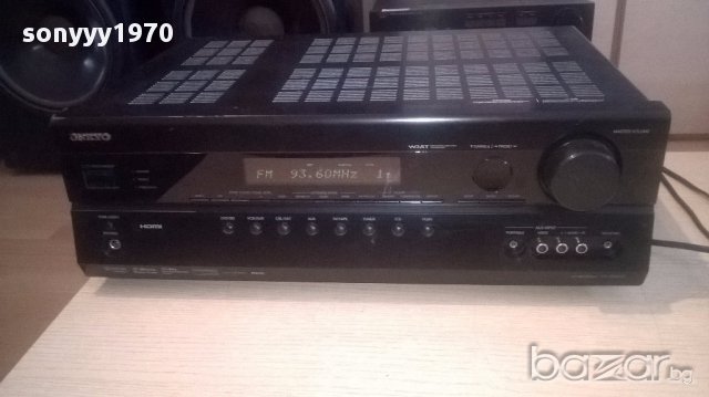 Onkyo tx-sr507/380w/hdmi av receiver-внос англия, снимка 5 - Ресийвъри, усилватели, смесителни пултове - 17045594