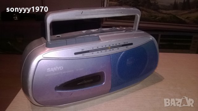 sanyo m-1560f japan-радио касета-внос швеция, снимка 3 - Радиокасетофони, транзистори - 25529784