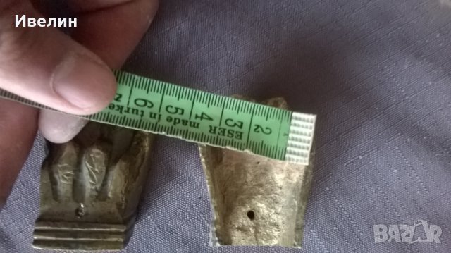 четири бронзови крачета-лъвска лапа, снимка 5 - Антикварни и старинни предмети - 25457532