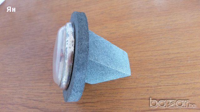 Английски Стар Ретро Термометър върху Стойка от Гранит, снимка 2 - Антикварни и старинни предмети - 17782005