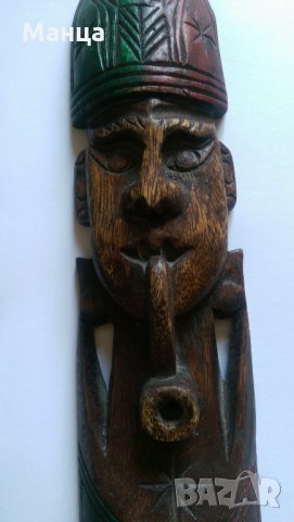 Африкански дървени  фигури, снимка 2 - Статуетки - 20122021