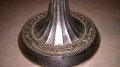 Silver plated-made in hong kong-антика-свещник- внос швеицария, снимка 11