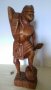  Дървена фигура на Африкански ловец , снимка 7