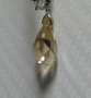 Колие SWAROVSKI - Капка Златна сянка, снимка 4
