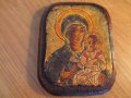 †  православна икона Дева Мария, икона Богородица с Младенеца - стара икона    , снимка 2