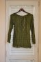 Зелена блуза с дълъг ръкав, снимка 1 - Блузи с дълъг ръкав и пуловери - 18379868