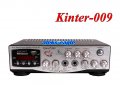 ДОМАШЕН УСИЛВАТЕЛ + КАРАОКЕ "Kinter 009" Мp3, Usb, Sd, РАДИО, ДИСТАНЦИОННО , снимка 4