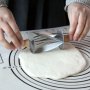 Ролер уред нож за бързо рязане на триъгълници за кроасани тесто тип точилка сладкарство кифлички, снимка 2