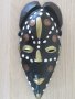  Африканска маска с кобо и бронз, снимка 7