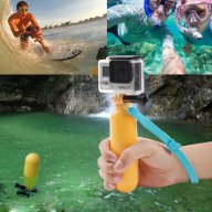 GoPro Hero непотъваща плаваща плувка дръжка Floating Hand Grip Handle, снимка 5 - Камери - 11794537
