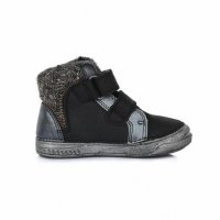 Детски обувки от естествена кожа - D.D.STEP - зимни , снимка 3 - Детски боти и ботуши - 23314780