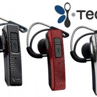 Bluetooth слушалка i-Tech i.VoicePRO 901, черна, червена и сива, снимка 1 - Слушалки, hands-free - 21130820