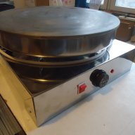 Котлон за палачинки на  ток  2 KW  професионален конструкция от неръждавейка (юнокс) плоча за печене, снимка 2 - Обзавеждане на кухня - 7574287
