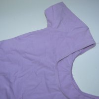 Трико бледо лилаво, къс ръкав, с пришита поличка от тюл - 32 размер, 8-10години, снимка 10 - Детски рокли и поли - 22795522