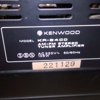 kenwood kr-2400 stereo receiver-made in japan-внос швеция, снимка 14 - Ресийвъри, усилватели, смесителни пултове - 22786108