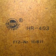 hgs-electronic hr-403-receiver-made in germany-внос швеицария, снимка 7 - Ресийвъри, усилватели, смесителни пултове - 9861498